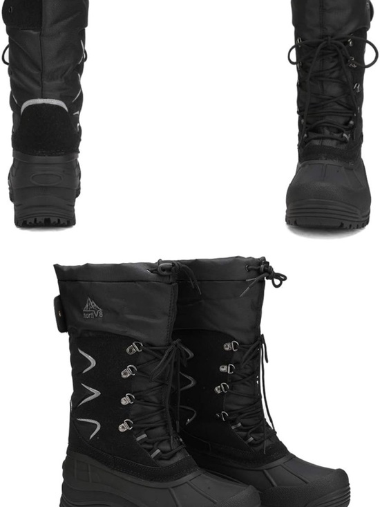 NORTIV 8 Men\'s Waterproof Winter Snow Boots Insulated Fur Liner Lightweight 12 main image 5